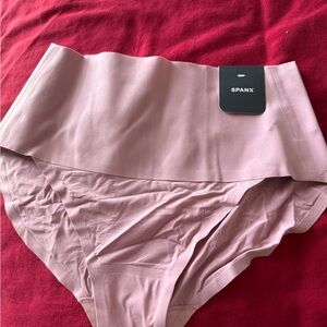 SPANX Pink High-Waisted Panties